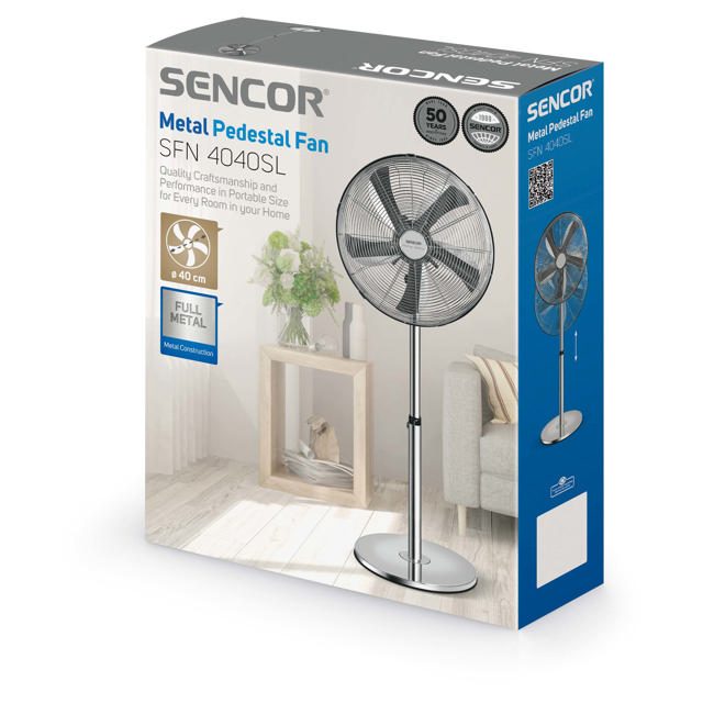 SENCOR SFN 4040SL METAL FAN ⌀40CM