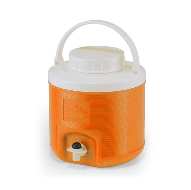 PLASTIME THERMAL BOTTLE 4L WITH TAP ORANGE