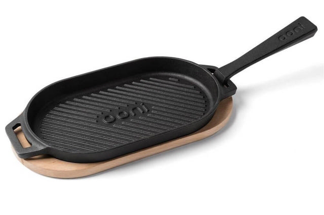 OONI UU-P08D00 CAST IRON GRIZZLER PAN