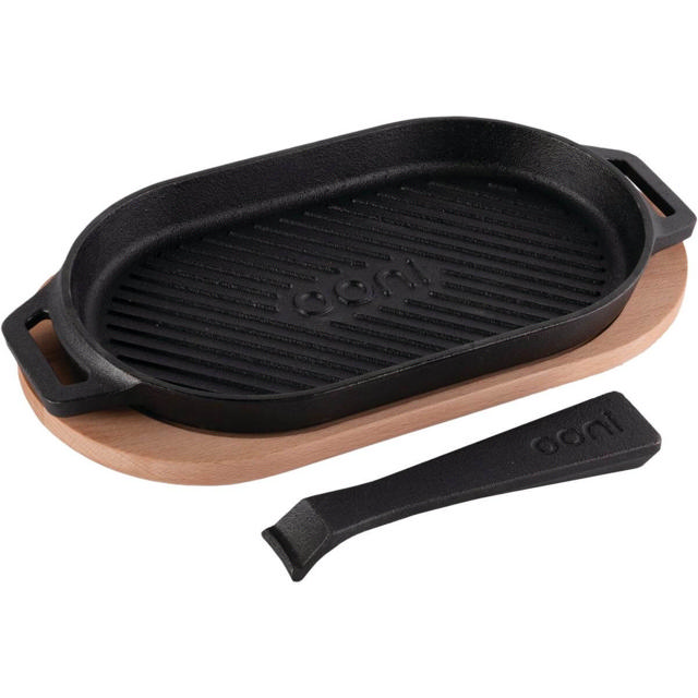 OONI UU-P08D00 CAST IRON GRIZZLER PAN