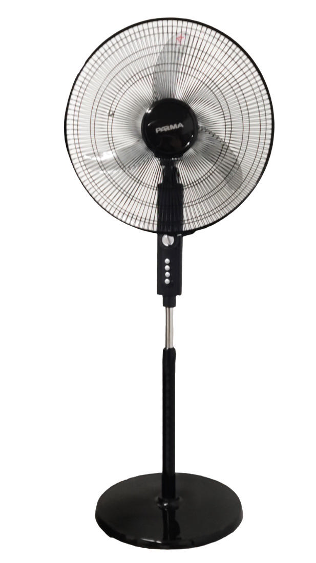 PARMA MNSF4577 18'' STAND FAN BLACK WITH TIMER 60W