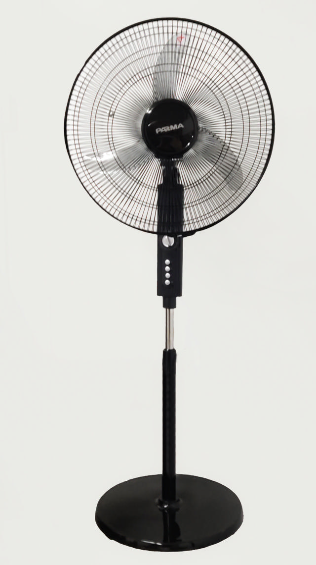 PARMA MNSF4577 18'' STAND FAN BLACK WITH TIMER 60W