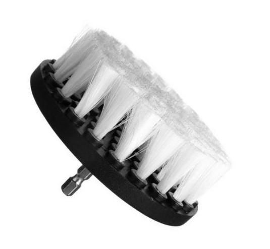 DRILL POWER BRUSH WHITE SMALL 10CM