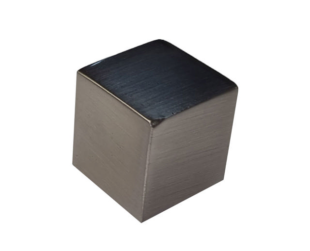 KNOB CUBE INOX