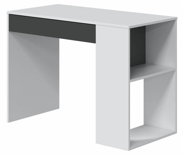 MASSTER CORNER DESK WHITE/ BLACK 73X101X50CM