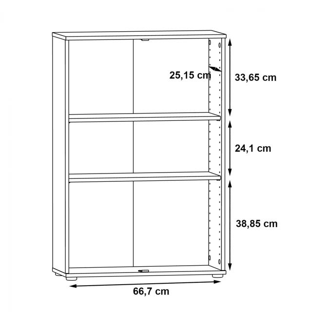 ΝΤΟΥΛΑΠΙ ΓΙΑ ΠΑΠΟΥΤΣΙΑ ΜΕ 2 ΠΟΡΤΕΣ 69.9X28.9XH104.1CM ΔΡΥΣ