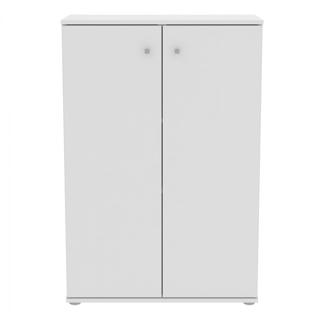 SHOE CABINET WITH 2 DOORS 69.9X28.9XH104.1CM WHITE