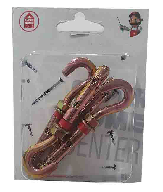 ΜΠΟΥΛΟΝΙ HOOK M6X65 M8 4PCS