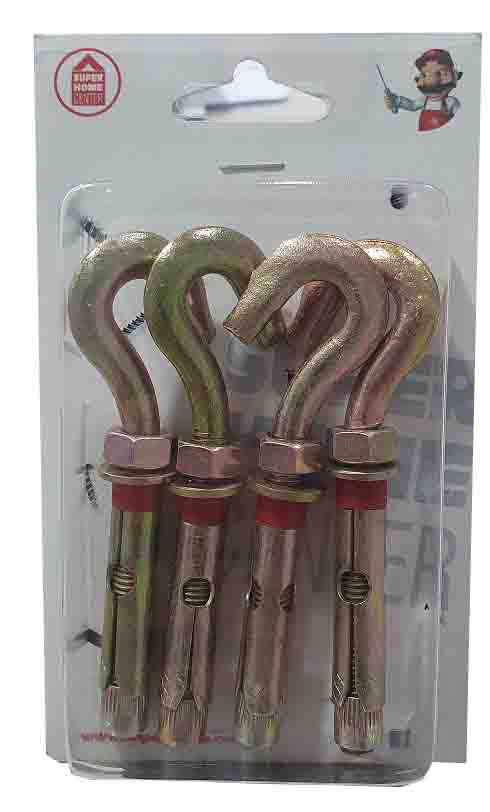 ROWBOLT HOOK M8X85 M10 4PCS