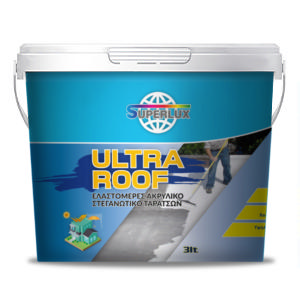 SUPERLUX ULTRA ROOF ELASTOMETRIC ROOF SEALANT WHITE 9L