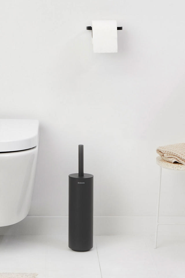 BRABANTIA MINDSET TOILET BRUSH & HOLDER MINERAL GREY