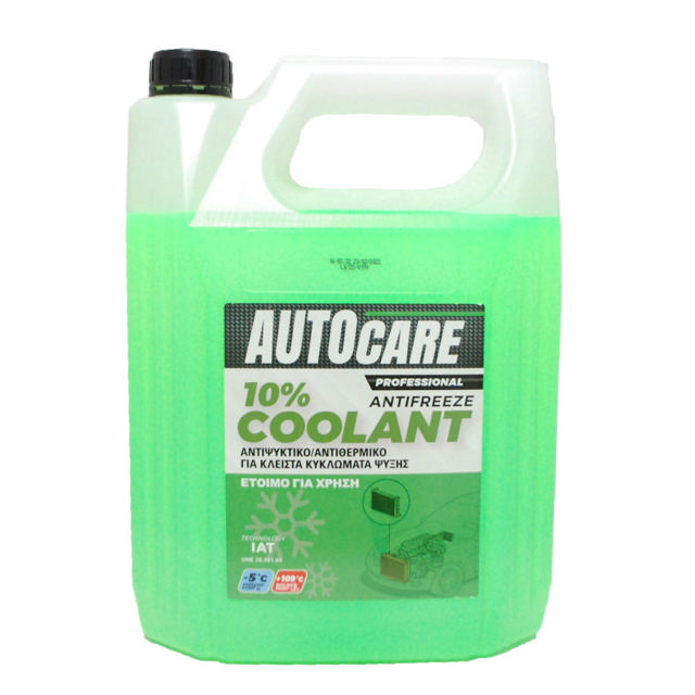 AUTOCARE ΑΝΤΙΘΕΡΜΙΚΟ/ ΑΝΤΙΨΥΚΤΙΚΟ 10% GREEN 5L