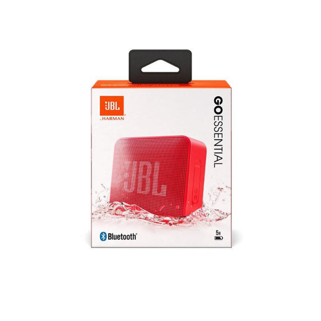 JBL GO ESSENTIAL BLUETOOTH WATERPROOF SPEAKER IPX7 3.1W RED