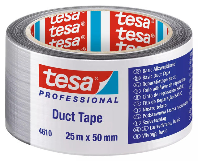 TESA BASIC ΤΑΙΝΙΑ ΥΦΑΣΜΜΑΤΙΝΗ 25Mx50mm ΓΚΡΙ