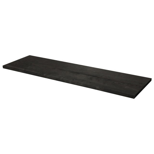 DURALINE WALL SHELF PINE BLACK 20MM 80X23.5CM 