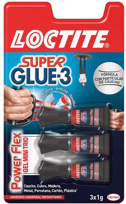 LOCTITE SUPER ATTAK POWER FLEX GEL ΚΥΑΝΟΑΚΡΥΛΙΚΗ ΚΟΛΛΑ ΣΤΙΓΜΗΣ 3 X 1GR