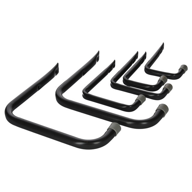 DURALINE HOOK SET DARK GREY