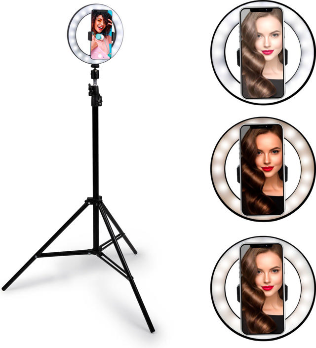 GRUNDING RINGLIGHT STAND 20CM 80LED