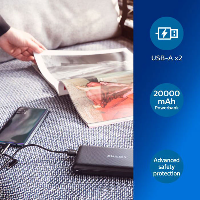 PHILIPS POWERBANK 20000mAh