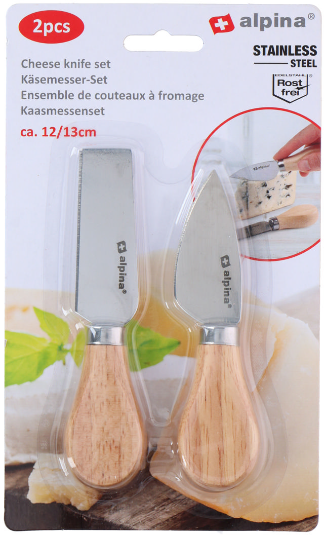 ALPINA CHEESE KNIFE 2PCS