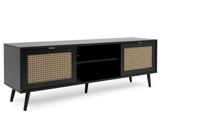 VIENNA TV STAND 150X52X40CM BLACK