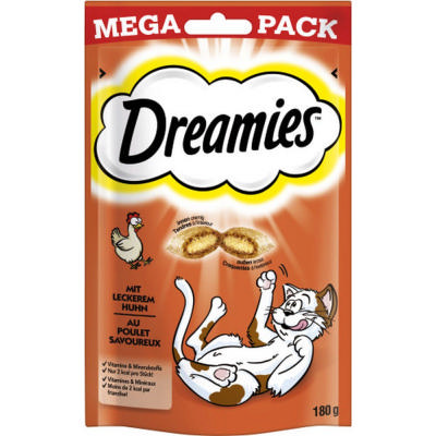 DREAMIES ΛΙΧΟΥΔΙΕΣ ΓΙΑ ΓΑΤΕΣ ΜΕ ΓΕΥΣΗ ΚΟΤΟΠΟΥΛΟ 180GR