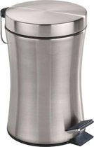 WENKO PIENO PEDAL BIN 3L STAINLESS STEEL