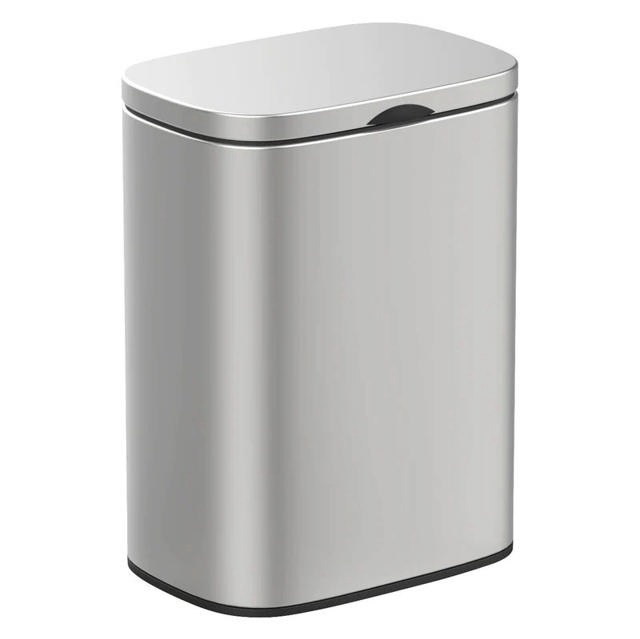 WENKO SARE WALL MOUNTED BIN 5L MATT STEEL