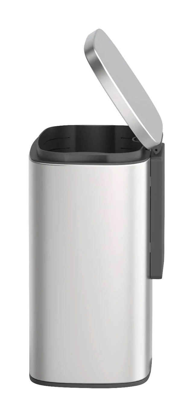 WENKO SARE WALL MOUNTED BIN 5L MATT STEEL