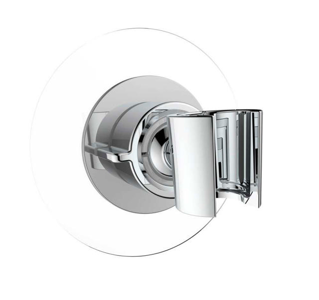 WENKO SHOWER HEAD HOLDER 360° NO DRILL CHROME