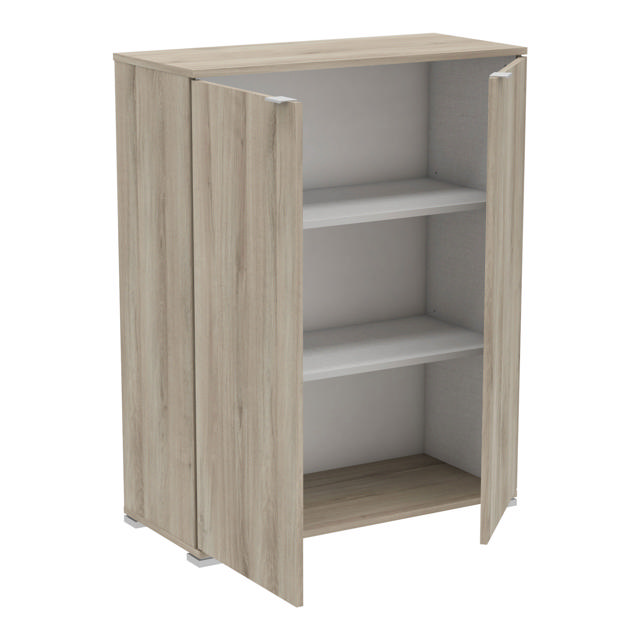 DEMEYERE PERFECT STORAGE CABINET 2 DOORS OAK 79.7X35.1X101.2CM