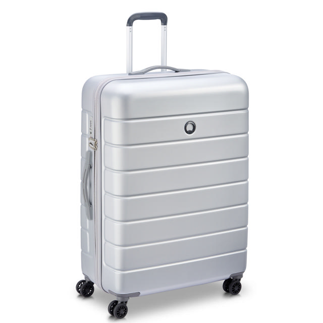 DELSEY LUGGAGE LAGOS 55CM SLIM SILVER