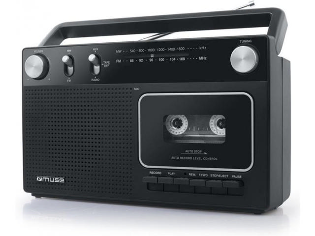 MUSE M-152RC RADIO CASSETTE RECORDER 