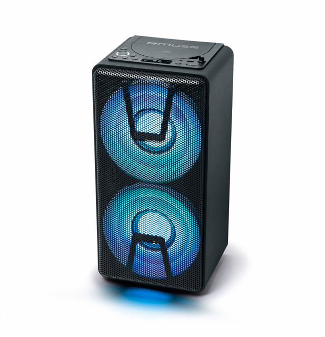 MUSE M-1820 DJ HXEIO ΚΑΡΑΟΚΕ ΜΕ CD ΚΑΙ ΜΠΑΤΑΡΙΑ 150W