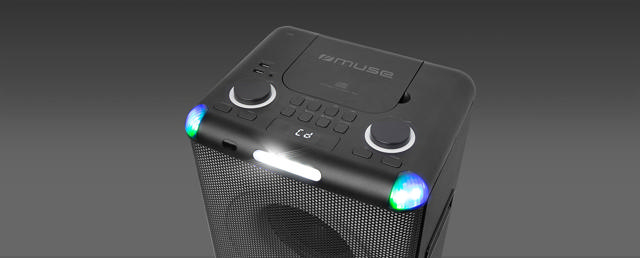 MUSE M-1958 DJ BLUETOOTH HXEIO ΚΑΡΑΟΚΕ CD USB 500W