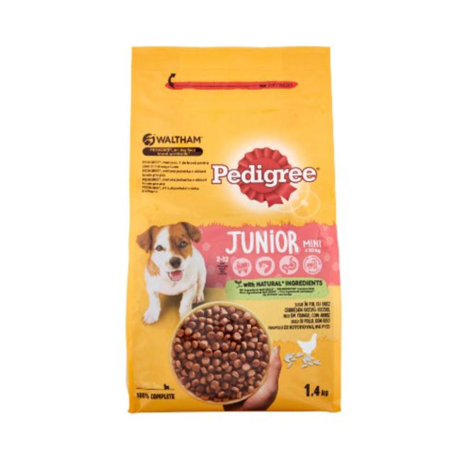 PEDIGREE DRY FOOD MINI JUNIOR DOG CHICKEN 1.4KG