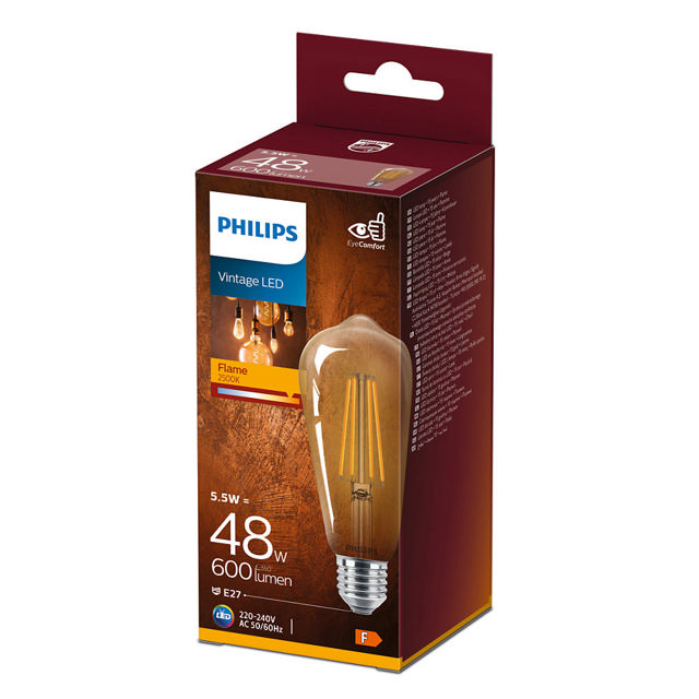 PHILIPS LED CLASSIC 48W ST64 E27