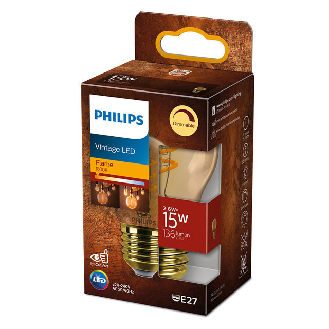 PHILIPS LED ΛΑΜΠΤΗΡΑΣ (ΜΕ ΕΛΕΓΧΟ ΕΝΤΑΣΗΣ)