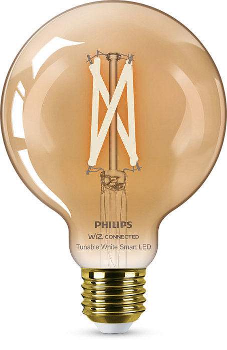 WIZ ΛΑΜΠΤΗΡΑΣ SMART LED -ΕΦΑΡΜΟΓΗ WiZ 50W G95 E27 920-50 AMB