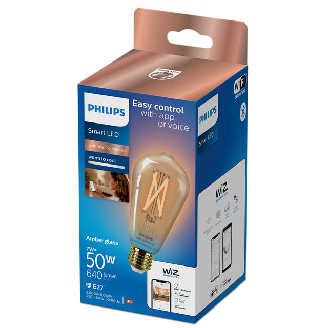 WIZ SMART LED BULB-WiZ CONNECTED 50W ST64 E27 920-50