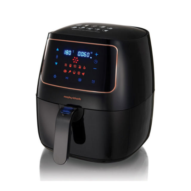 MORPHY RICHARDS 480005 ROSE GOLD DIGITAL HEALTH FRYER 1400W