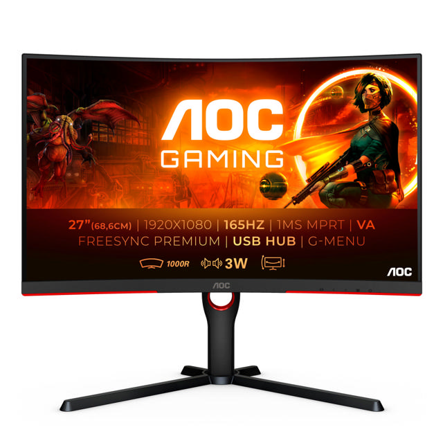 AOC C27G3U MONITOR 27'' GAMING