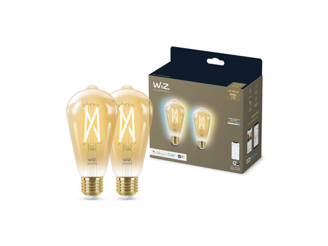 WIZ BULB TUNABLE WHITE AM/ST642 50W E27 2PCS