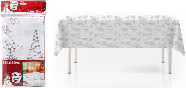 XMAS TABLECLOTH 240X135CM 