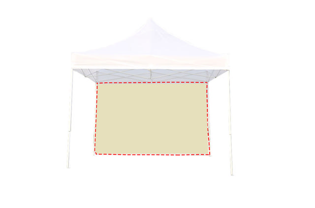 GRAND UP GAZEBO 2M EXTRA CURTAIN 210D BEIGE