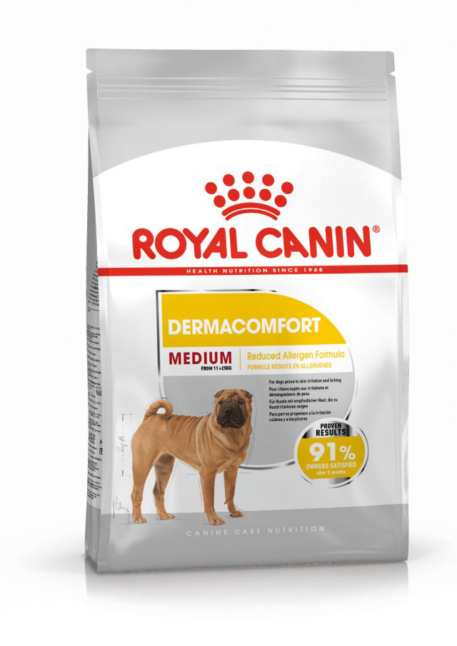 ROYAL CANIN ΣΚΥΛΟΤΡΟΦΗ CCN MEDIUM DERMACOMFORT 12KG