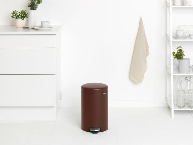 BRABANTIA ΚΑΔΟΣ ΠΕΝΤΑΛ ΜΠΑΝΙΟΥ 12L MINERAL COSY BROWN