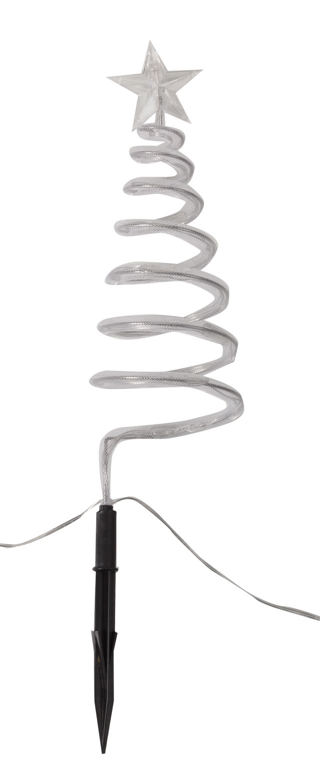 TREE SPIRAL STAKES COOL WHITE LED