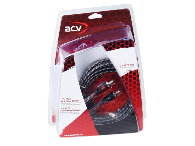 AUDIO CABLE 2 RCA 5M TYRO