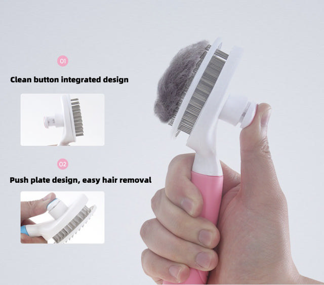 PS SELF-CLEANING HAIR BRUSH